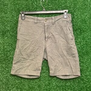 Lululemon Athletica Gray Flat Front Shorts